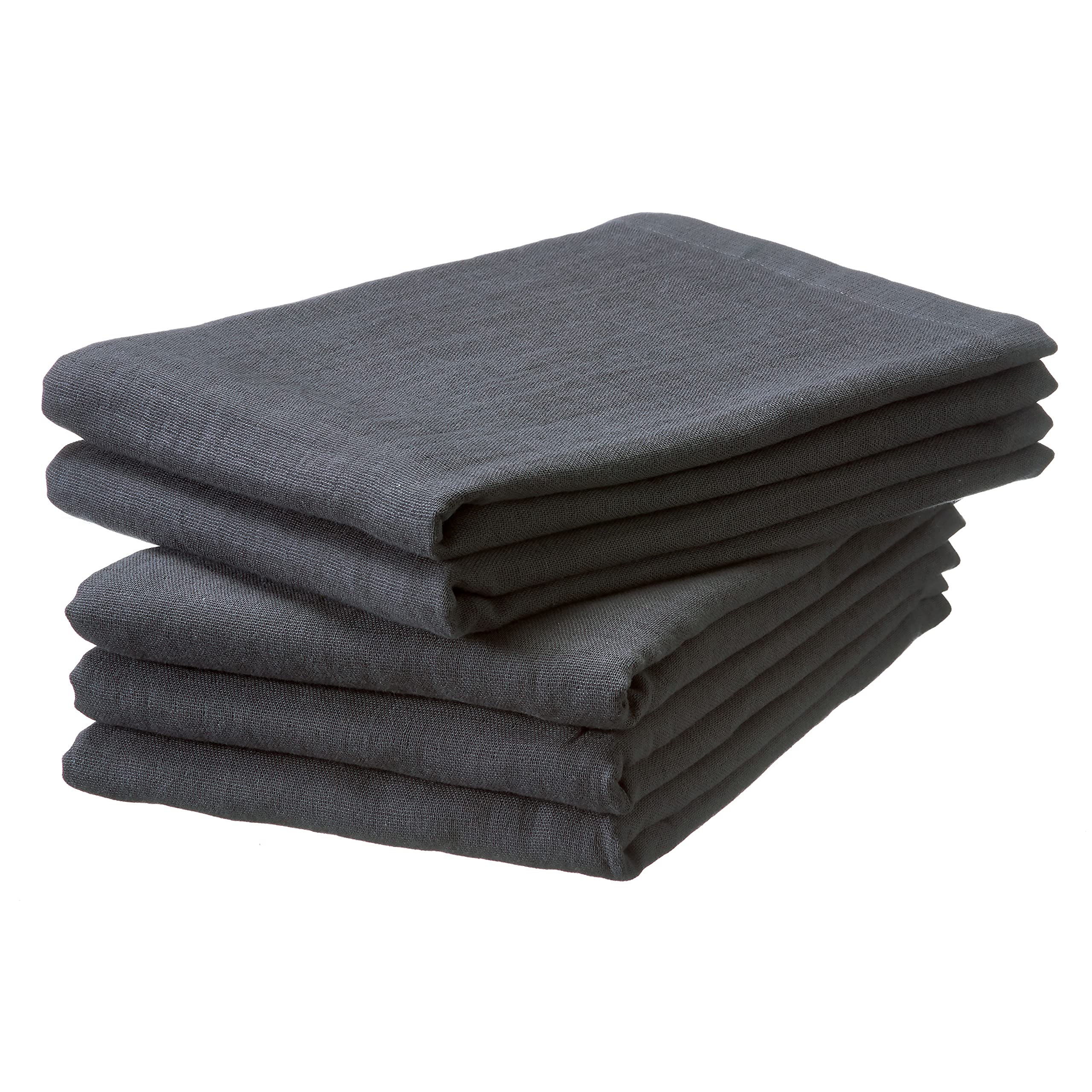 

Set of 5 Gauze Bath Made in Senshu Towels 60 x 120 Charcoal Gray Towels, Single-Sided, Japan, (Approx. cm),