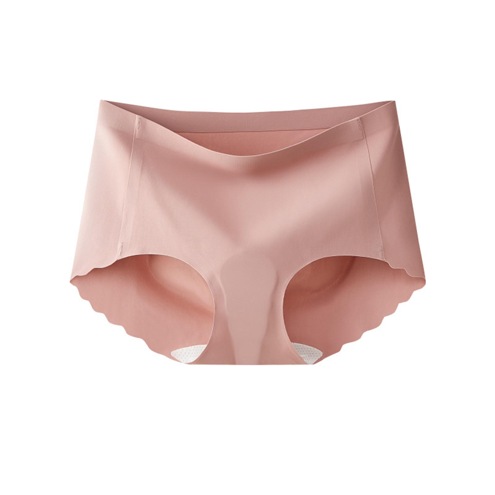

Женские менструальные трусики со средней талией, хлопковые послеродовые женские трусики, полностью закрытые трусики Medium розовый