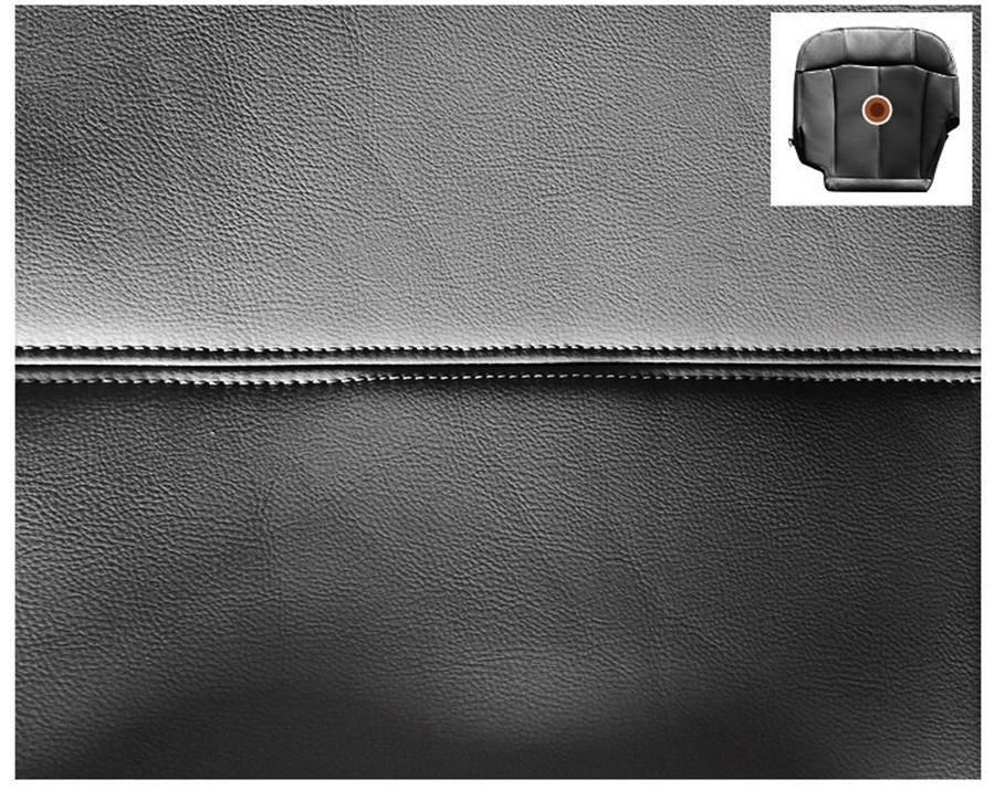 Driver Bottom Seat Cover PU Leather For 1999 To 02 Chevy Silverado 1500hd 2500hd