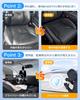 Car Front Sunshade for Summer Strongest Model with 10 Sturdy Ribs and an Extendable Center Pneumatic Handle Protects Thick Light UV Perfect for