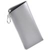 Solid Color Sunglasses Storage Bag with Keyring Hanging Sunglasses  Eyewear Accessories