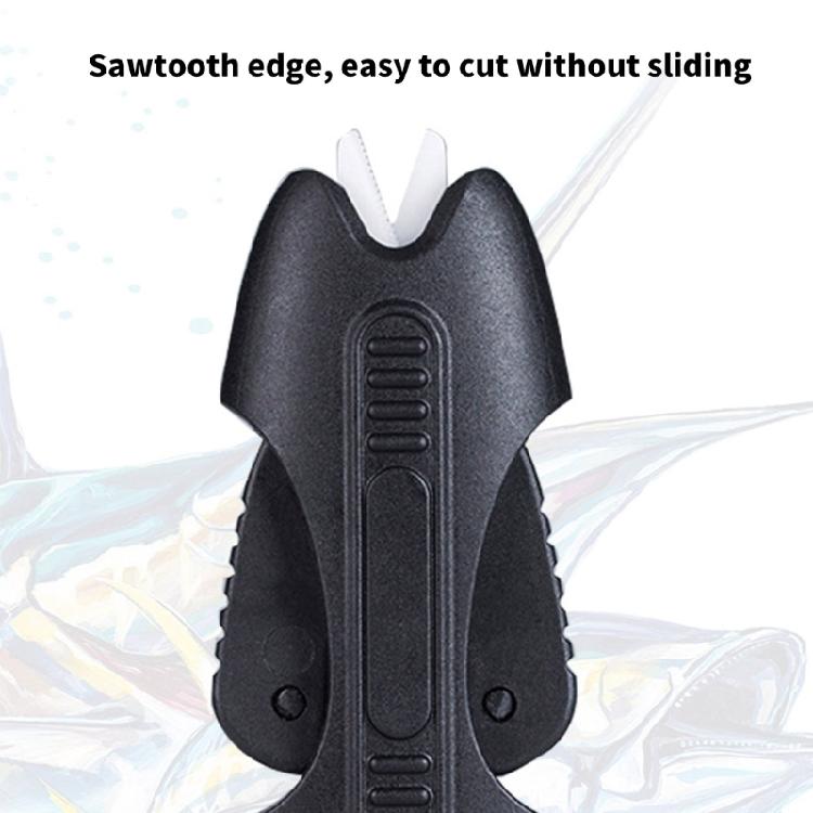 Fishing Accessories Braided Fishing Line Trimmer with Buckles Retractable Fishing Line Scissors Rustproof Line Cutter