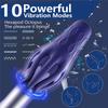 Vibrating Male Masturbator Glans Vibrator Electric Penis Massager Delay Trainer Exerciser Vibrations Stimulator Adult Sex Toys
