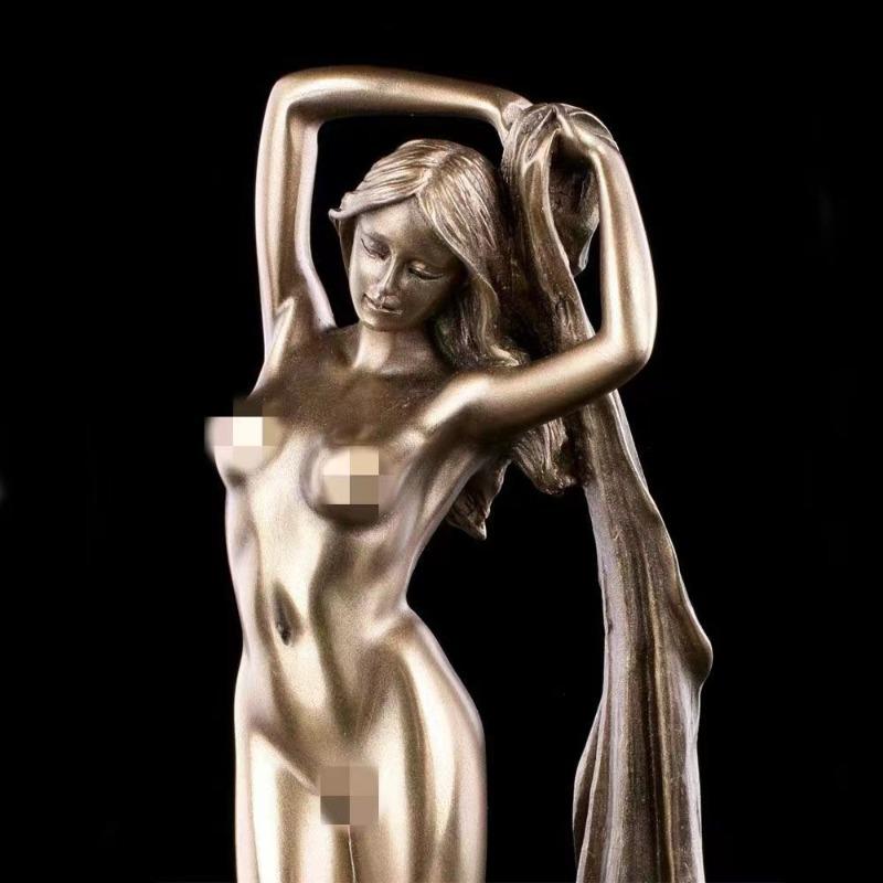 Creative Resin Goddess Home Decorations for The Living Room Tabletop Resin Artworks, Sculptures, Decorative Pieces, and Small Gifts.