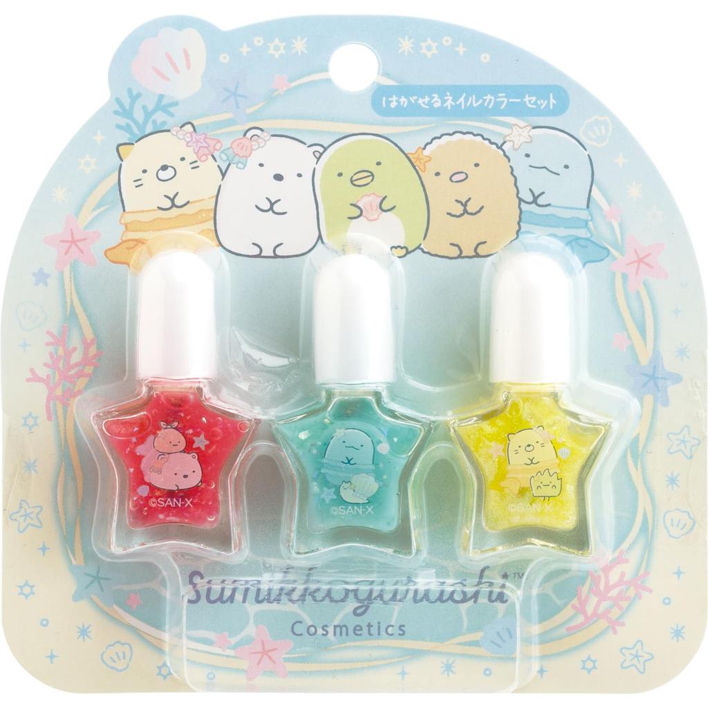 Sumikkogurashi Peelable Nail Color Set FE43302 H120 X W125mm San-X