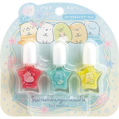 Sumikkogurashi Peelable Nail Color Set FE43302 H120 X W125mm