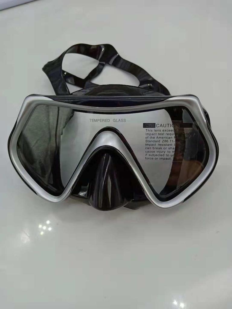 PVC/Silicone Diving Mask Set - Snorkeling Gear