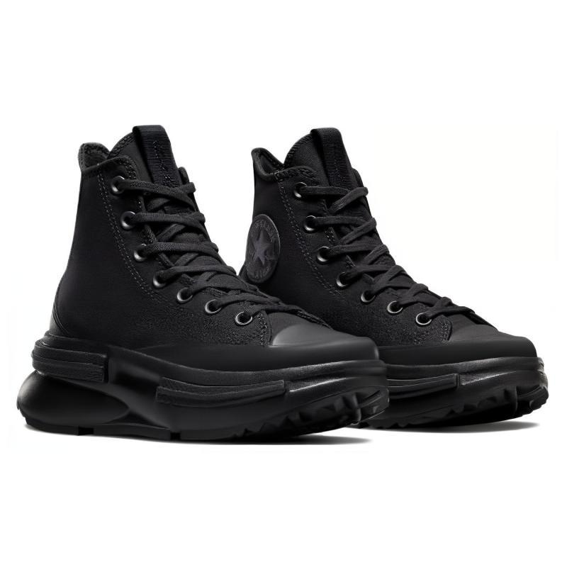 Converse Run Star Legacy CX Platform Comfort Versatile High-Top Canvas Shoes Unisex Black
