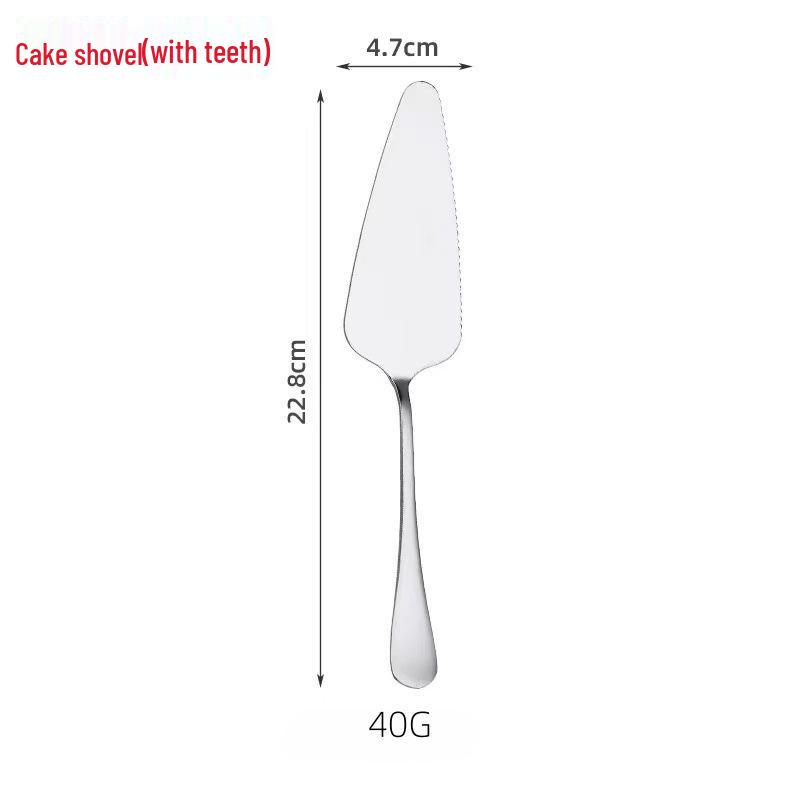 1010 Series 410 Stainless Steel Western Tableware Set – Serving Spoon & Cake Set for Restaurants & Hotels