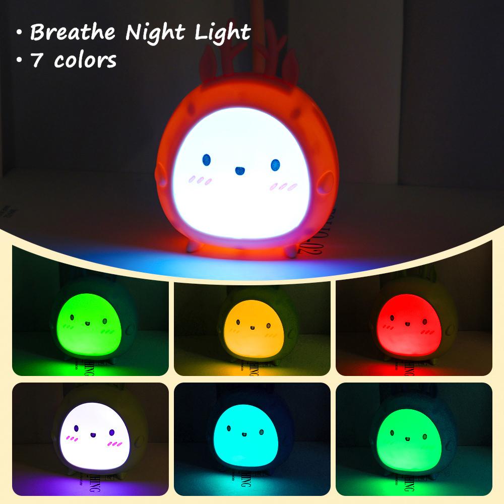 Drei Modi Cartoon Hirsch Faltbare Kreative Schreibtischlampe