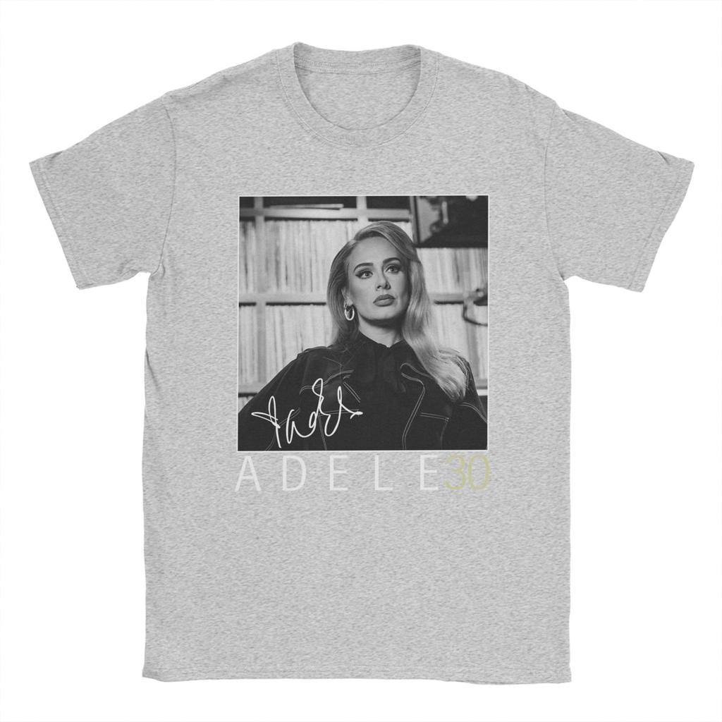 Men T-Shirt Adele Tour 2024 Casual 100% Cotton Tee Shirt Short Sleeve T Shirt O Neck Clothing Plus Size