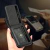 Custodia in Pelle Magnetica Wireless per iPhone 17 16 15 14 Plus 13 12 11 Pro Max 17E 16E con Supporto Air e Portafoglio