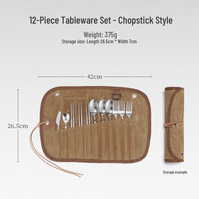 OEING Outdoor Cutlery Storage Set