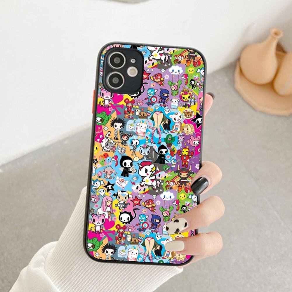 Japan Tokidokis Phone Case For IPhone 14 11 12 13 Mini Pro Max 8 7 Plus X XR XS MAX Translucent Matte Cover