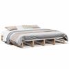 VidaXL Cadre de lit 200x200 cm bois de pin massif, lit, meuble de chambre à coucher, lit en bois, lit double, cadre de lit 3302318