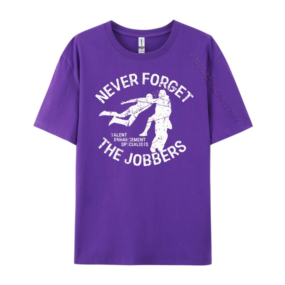 Pro Wrestling Never Forget The Jobbers Graphic Tee Shirt New In Tops Tees Outdoor Streetwear Short Sleeve