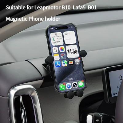 Suitable for Leapmotor B10 Lafa5 B01 Magnetic Phone Holder Automotive Modification Accessory