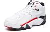 Women's Sneakers FILA Jamball Mid Synthetic Leather Cushioning Abrasion Resistant Mid top Vintage Basketball