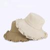 Sun Protection Fisherman Hat For Women With Large Brim And Breathable Polyester For Summer Outdoor Activities