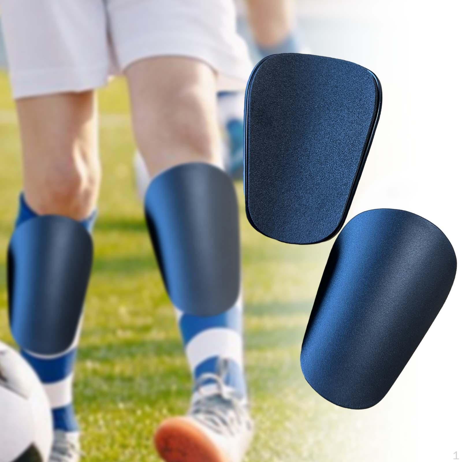 

1 пара детских щитков для футбола для мальчиков и девочек, мини-взрослые Black S