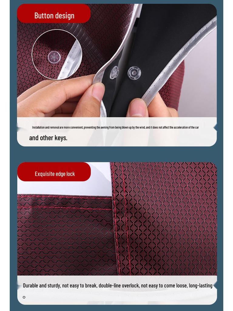 Waterproof Electric Car & Motorcycle Rain Cover for Handlebar, Dashboard, Pedal & Console