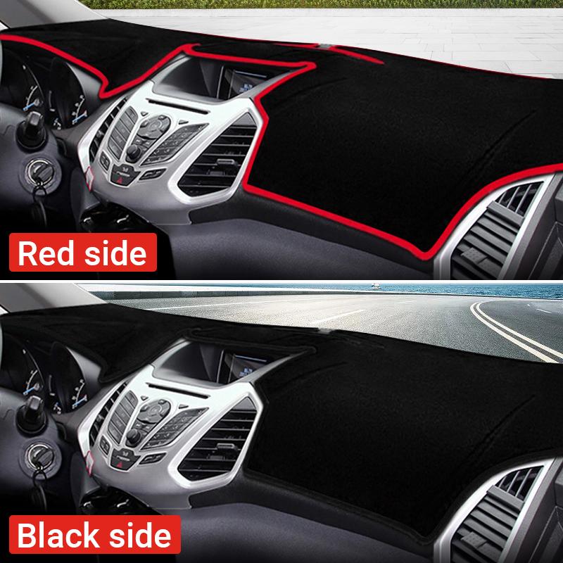 For Ford EcoSport MK2 2013 2014 2015 2016 2017 Car Dashboard Sun Shade Cover trument Desk Non-slip Mat Accessories