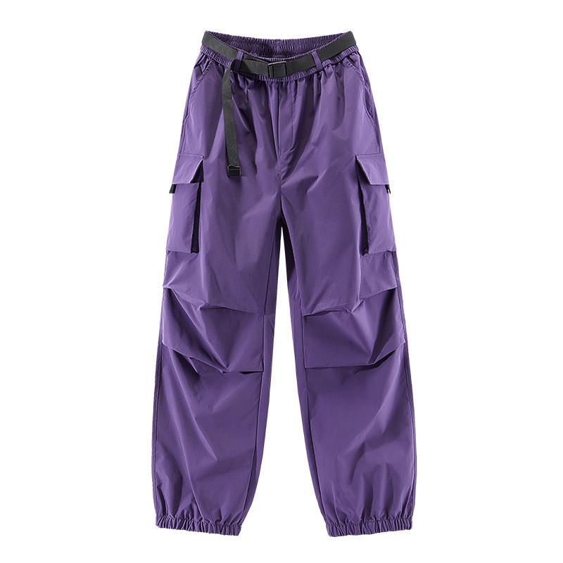 Pantaloni Casual da Uomo Primaverili con Vita Elastica per Giovani Urbani Active Wear