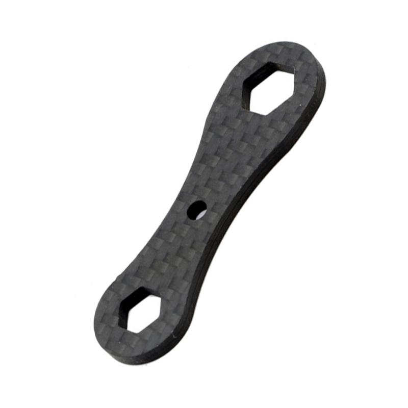 Small Hex Wrench Carbon Fiber Wrench 8/10mm Spanner 61mm/2.4-inch Length Compact-size Durable- Suitable for FPV Motor