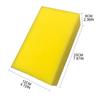 Yellow Car Wash Wax Square Sponge Extra Soft Large Size Washing Cellulose Super Absorbent Multi-use Cleaning Tool