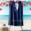Asciugamano da Spiaggia con Logo VfL Bochum, Asciugamano Grande Morbido ad Asciugatura Rapida per Spiaggia Campeggio Nuoto