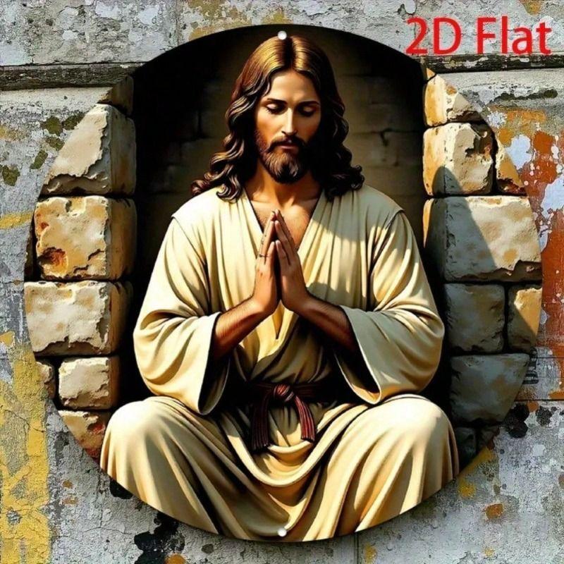 Metal Wall Art Sign Decorative Plaque for Home Garden