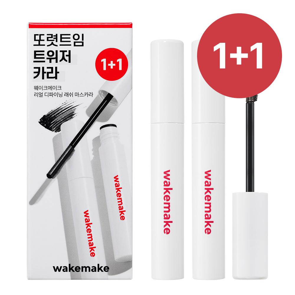 Тушь для ресниц Wakemake Real Defining Lash 2 ЦВЕТА [1+1 Plan] 01 Define Fixing