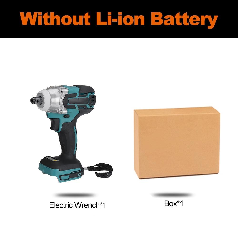 

388VF 4 Gear Screwdriver 800N.m 1/2 inches Wrench Power Tools for 18V Battery Brushless Cordless Electric Impact Wrench Only machine