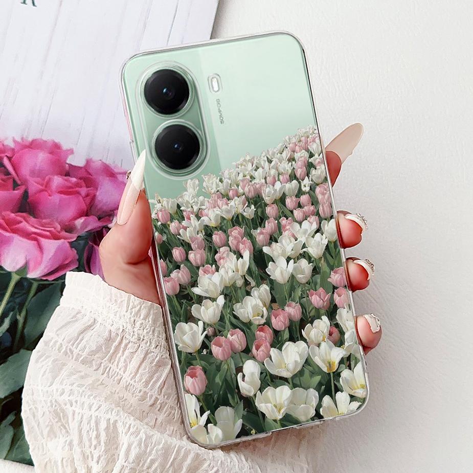 For Xiaomi Poco X7 Pro 5G Case Cute Panda Flowers Painted Cover Soft Slim Phone Case For Xiaomi Poco X7 PocoX7 Pro Fundas Bumper Xiaomi Poco X7
