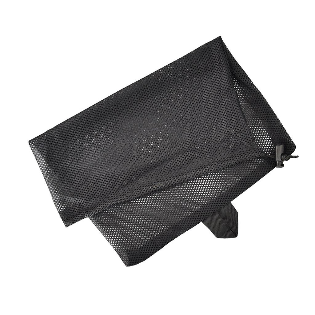 Underwear Storage Bag, Black Mesh Shopping Storage Bag, Golf Bag, Mesh Holes, Various Specifications, Reusable, 5 Piece