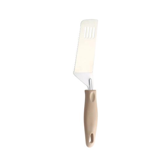 Frying Spatula Stainless Steel Mini Serving Spatula for Flipping Scraping Ergonomic Anti-Slip Handle Pan for Crepes Eggs Brownies Kitchen Tools