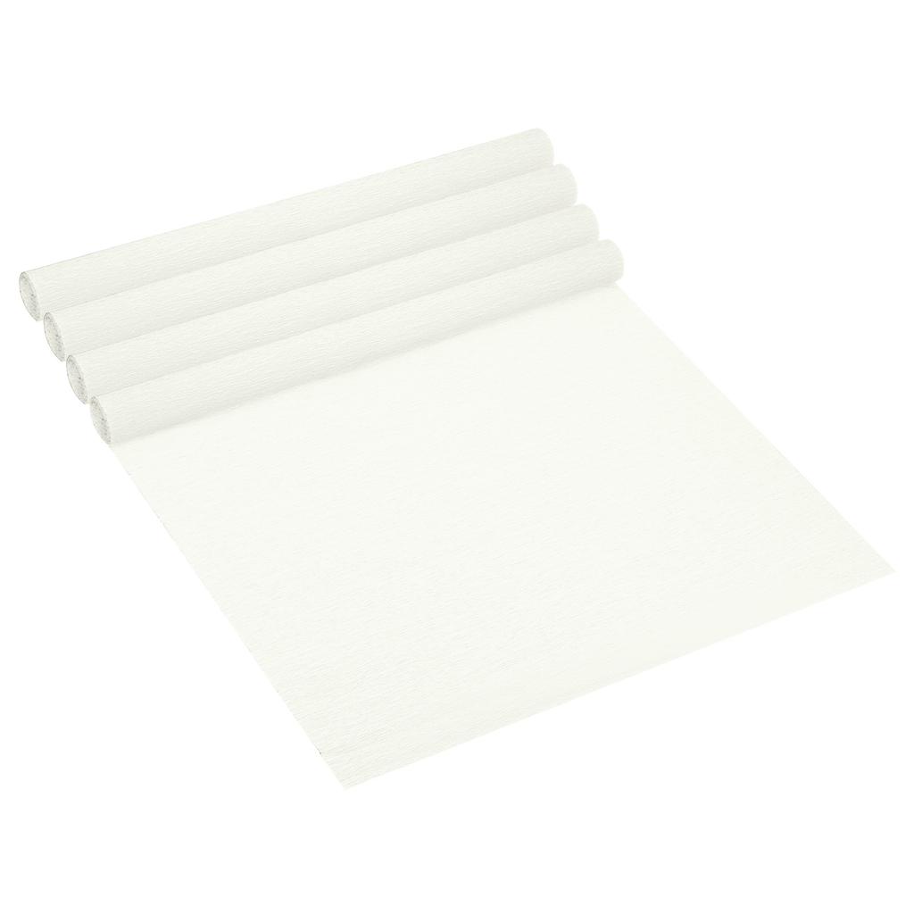 4 Rollen 250x50cm Krepppapier Girlanden Weiches Papier Girlande Blatt DIY Basteln Blumenherstellung Verpackung Party Geburtstag Hochzeit Deko