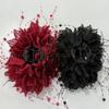 Plastic Hair Claw Sequin Flower Hairgrips Elegant Crab Hair Clips  Women