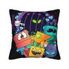 Geometry Dash Gaming Game Pillow Case  Soft Pillow Cover For Living Room Sofa Vintage Cushion Cover