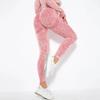 Fashion Seamless Knitted Sweat-releasing Yoga Pants Women Sexy Skinny High Strecth Lady Trousers Casual Sport Pants 30156