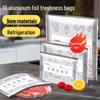 Youao Aluminum Foil Zipper Fresh-keeping Bags, 10-Pack