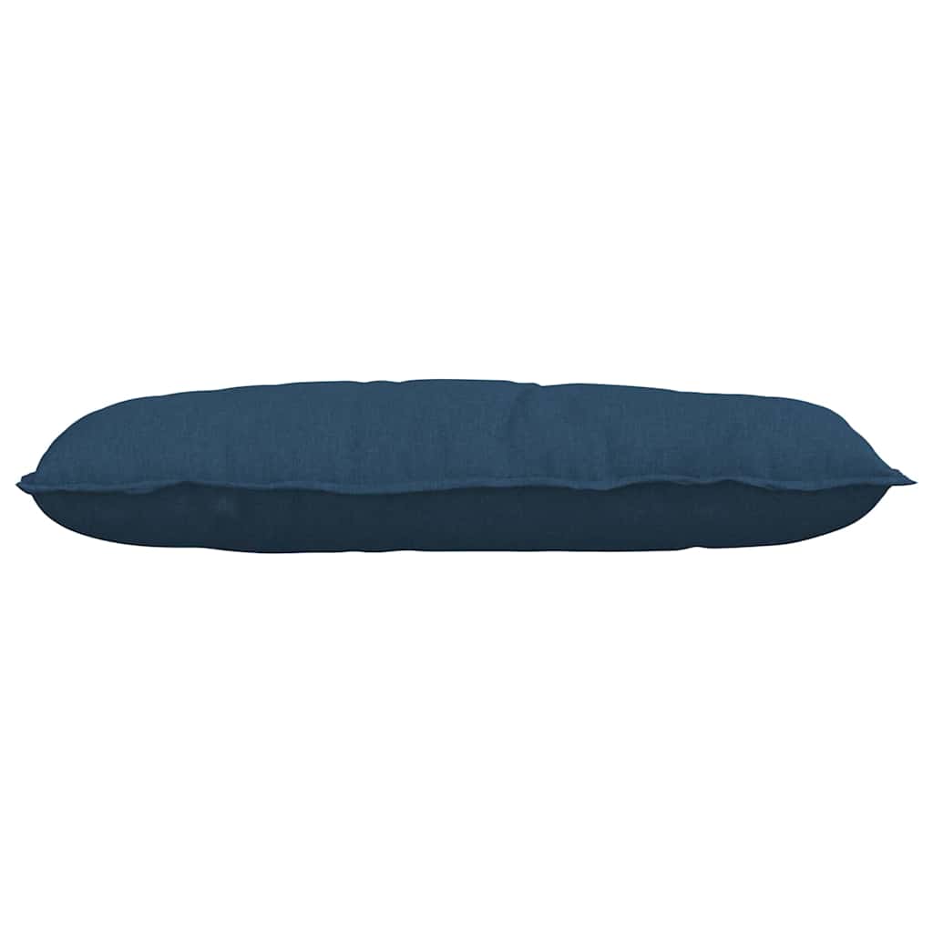 Back Cushion Blue 100 x 19 x 50 cm Fabric