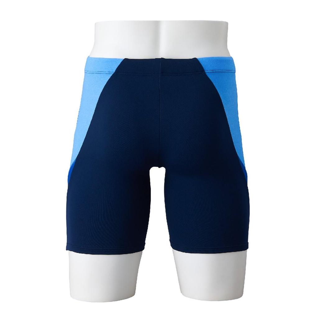 Mizuno Competitive Soft and Light Half Spats Size 82 Navy X Blue (Mizuno) Swimwear, Swimming, Swimming, N2JBD103, M,