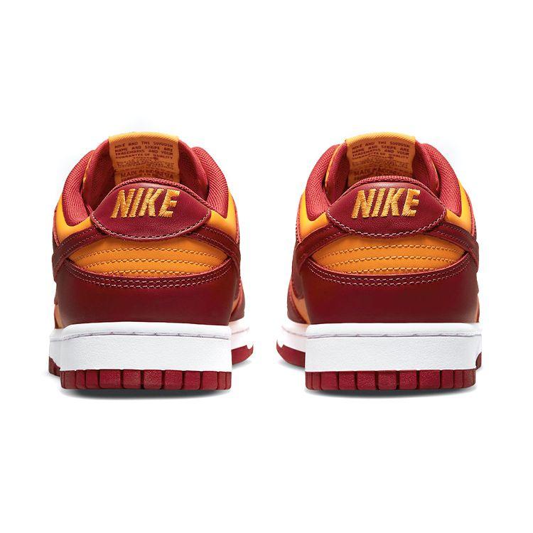 Nike Dunk Low USC Men Sneakers Red Midas-Gold Tough-Red DD1391-701
