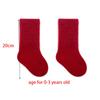 Breathable Winter Compression Stocking Bowknot Red Socks New Bow Middle Tube Socks  Toddler Girl