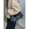 Fashion Willow Nail Locomotive PU Leather Women's Shoulder Bags Sweet Cool Babes Wind Female Handbag Casual Ladies Crossbody Bag
