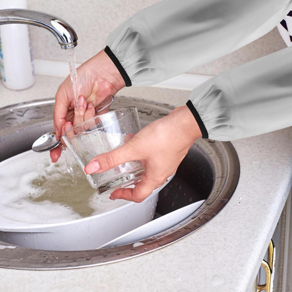 2 Pieces Cleaning Supplies Oil Sleeves Forearm for Painting