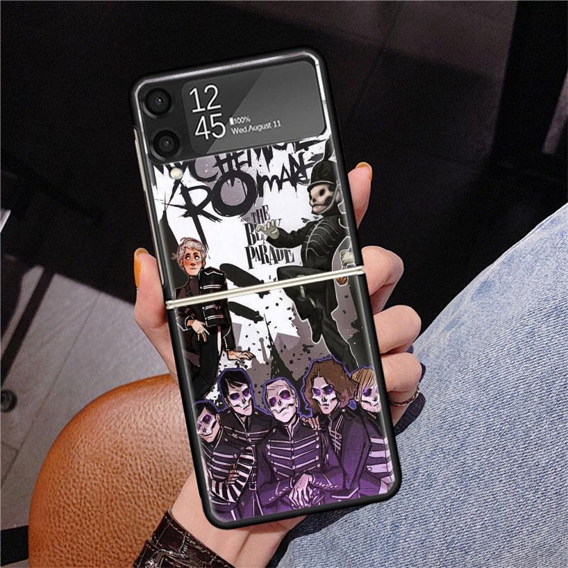 

My Chemical Romance MCR Phone Case For Samsung Z Flip 7 6 5 4 3 Galaxy ZFlip7 ZFlip6 ZFlip5 ZFlip4 ZFlip3 5G Print Cover Samsung Z Flip 6