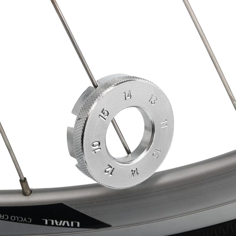 Bike Spoke Nipple Wrench Portable Hand Bicycle Wheel Rim Adjuster Spanner 8 Way Durable MTB Repair Tool Cycling Accessories