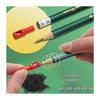 2B Mechanical Exam Pencil: Refillable, Push-Button, Thick Lead, Self-Sharpening, Ideal for Elementary Students